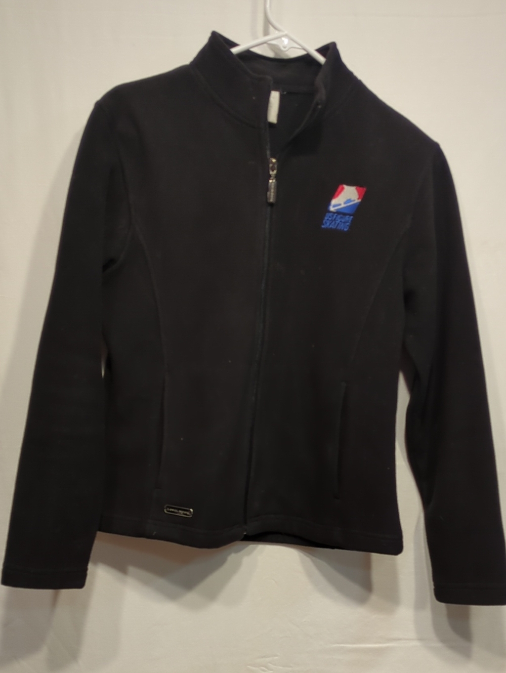 US Figure Skating Fleece Jacket with Embroidered Logo